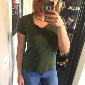 Olive Green Tee